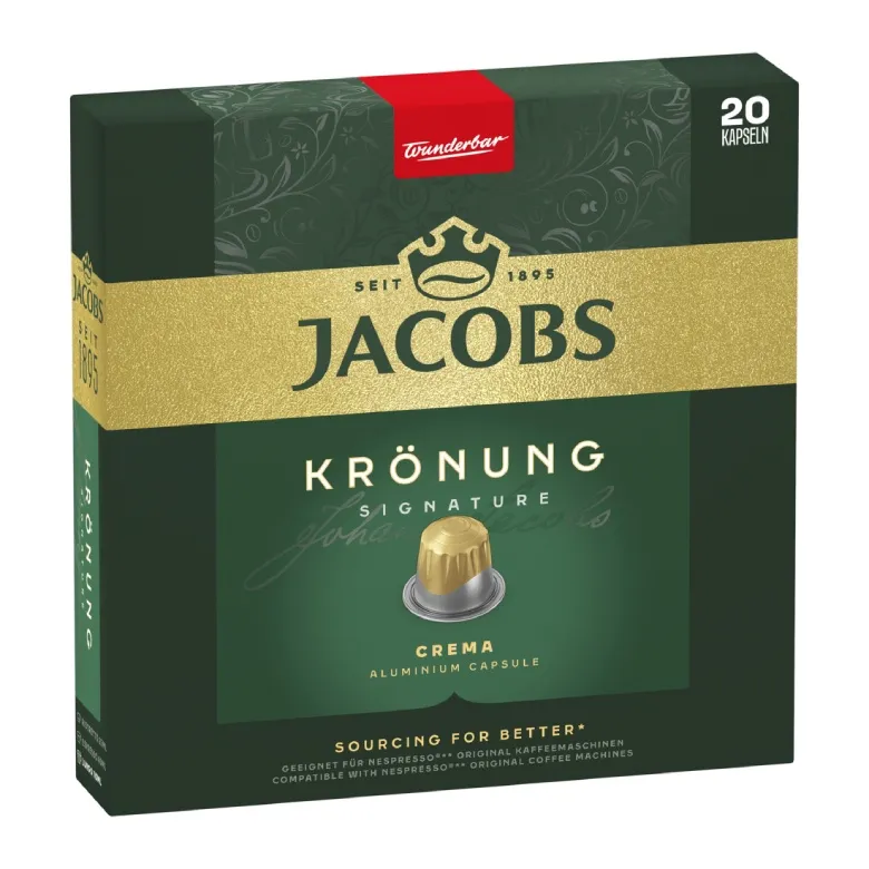 Kapsułki Do Nespresso JACOBS Kronung Signature 20 szt