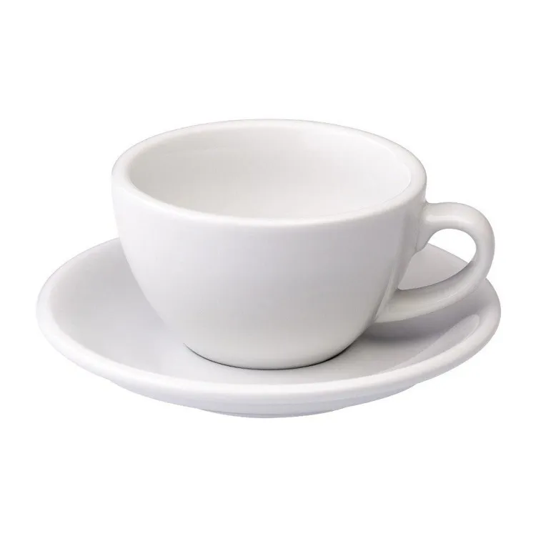 Filiżanka LOVERAMICS Egg Do Cappuccino 200 ml - White