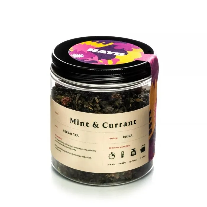 Owocowa Herbata HAYB Mięta/Porzeczka 70g