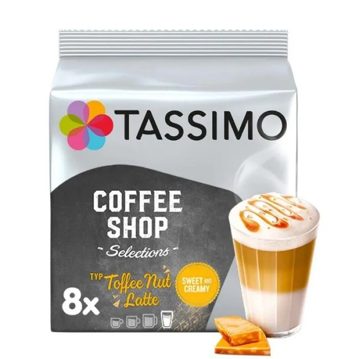 Kapsułki Tassimo Coffee Shop Selections Toffee Nut Latte 8 szt