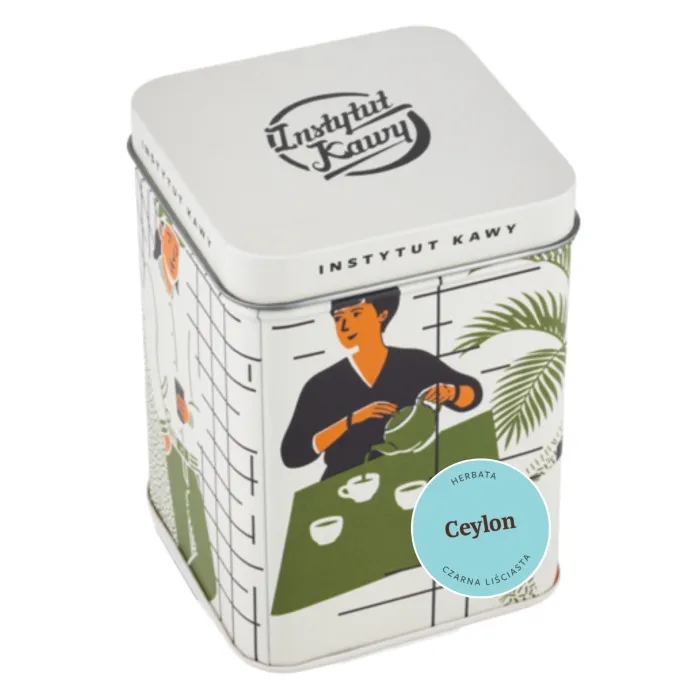 Herbata INSTYTUT KAWY Ceylon W Puszce 50g - Czarna