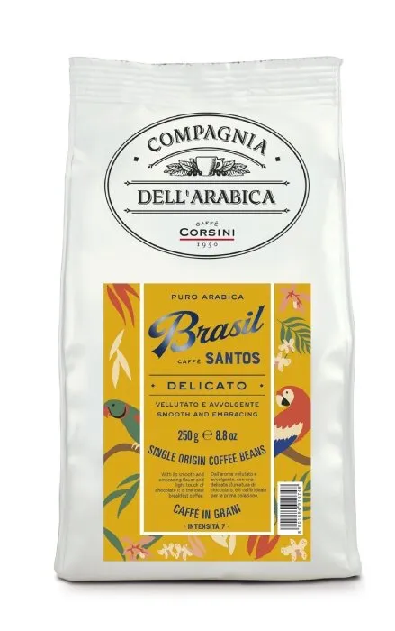 Kawa Ziarnista Compagnia Dell'Arabica Brasil Santos 250g