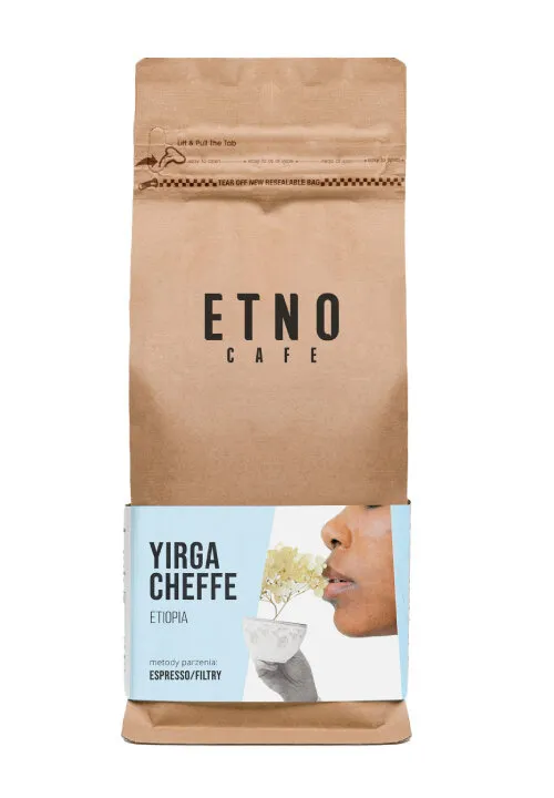 Kawa Ziarnista ETNO CAFE Yirgacheffe 1kg
