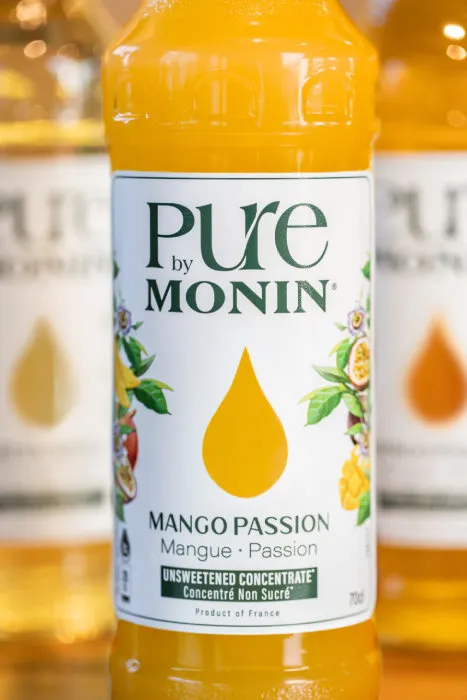 Syrop Bez Dodatku Cukru PURE By MONIN - Mango Marakuja 0,7 l