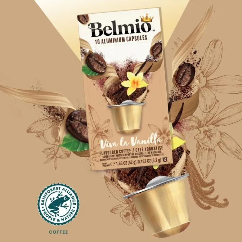 Kapsułki Do Nespresso BELMIO Viva La Vanilla 10 Sztuk