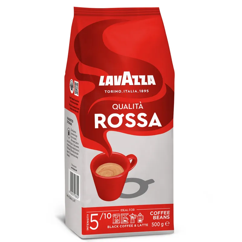Kawa Ziarnista LAVAZZA Qualita Rossa 500g