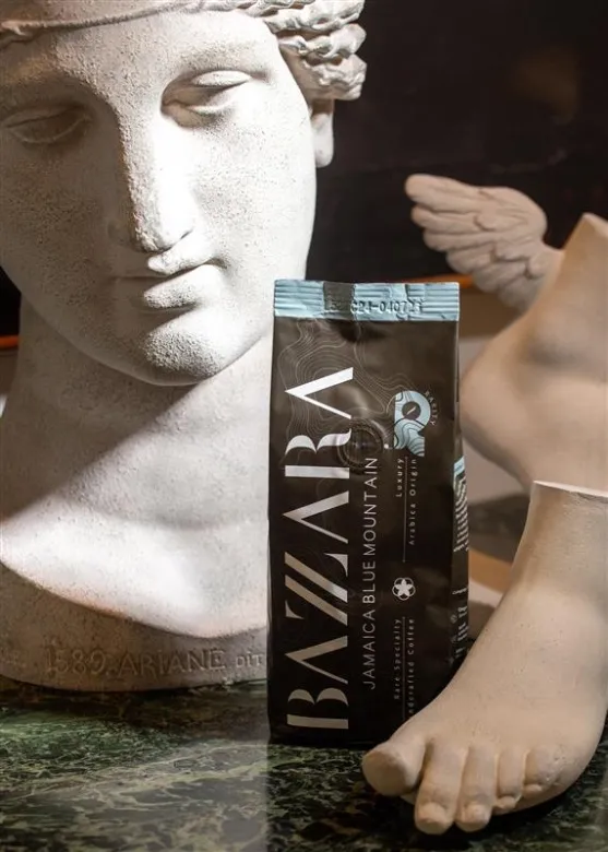 Kawa Ziarnista BAZZARA Rarity Luxury Origin Jamaica Blue Mountain 250g