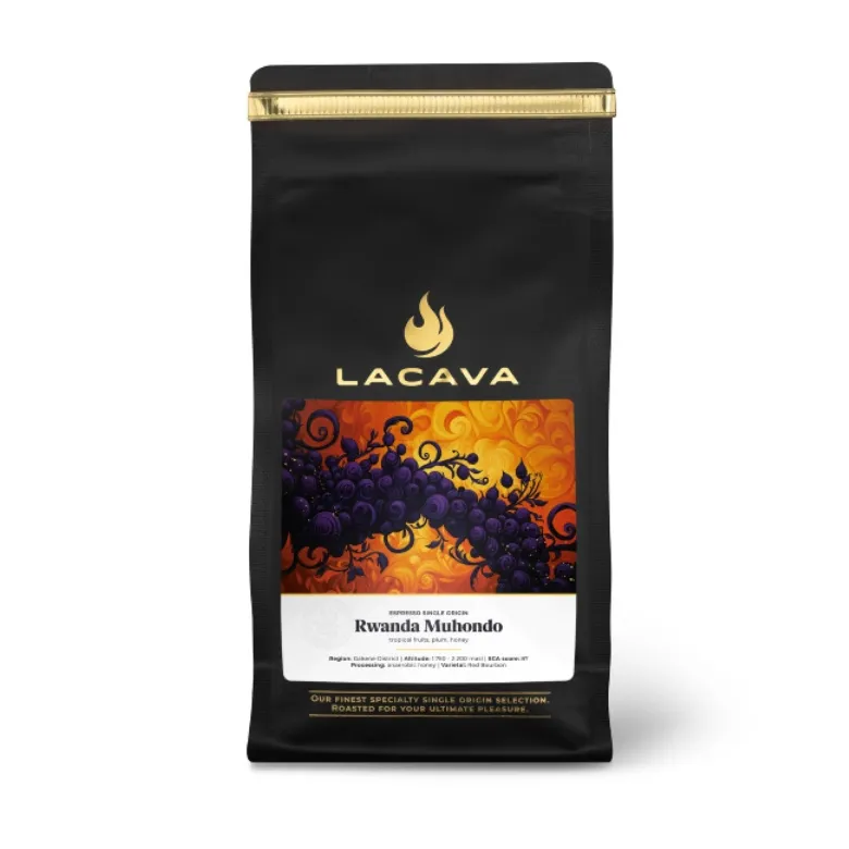 Kawa Ziarnista LACAVA Rwanda Muhondo Espresso 250g