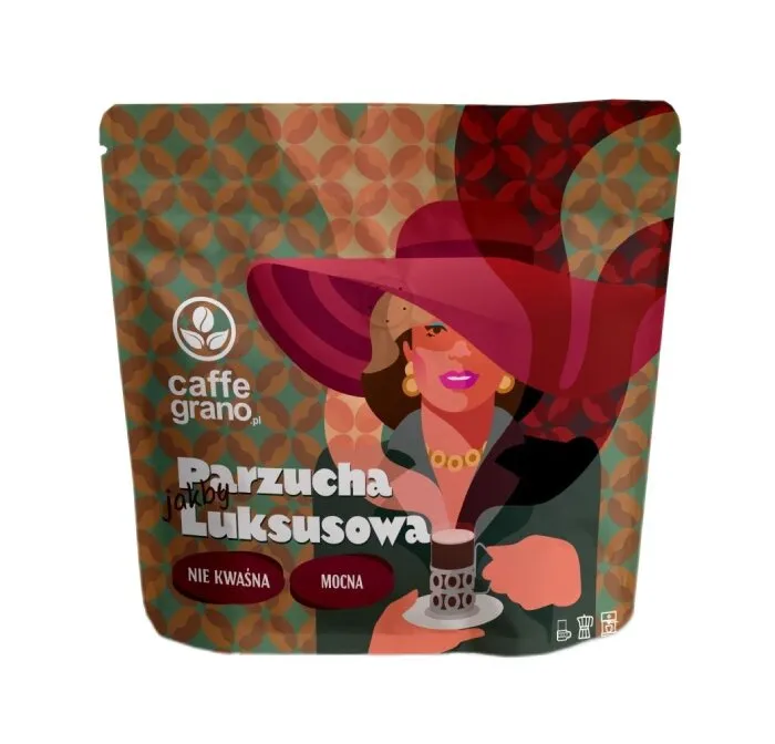 Kawa Ziarnista CAFFE GRANO Parzucha Luksusowa Espresso 250g