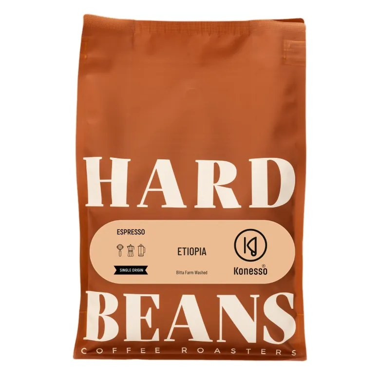 Kawa Ziarnista HARD BEANS Etiopia Bitta Farm Espresso - 1kg
