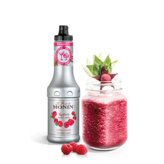 Puree RASPBERRY MONIN - Malinowe 0,5 l