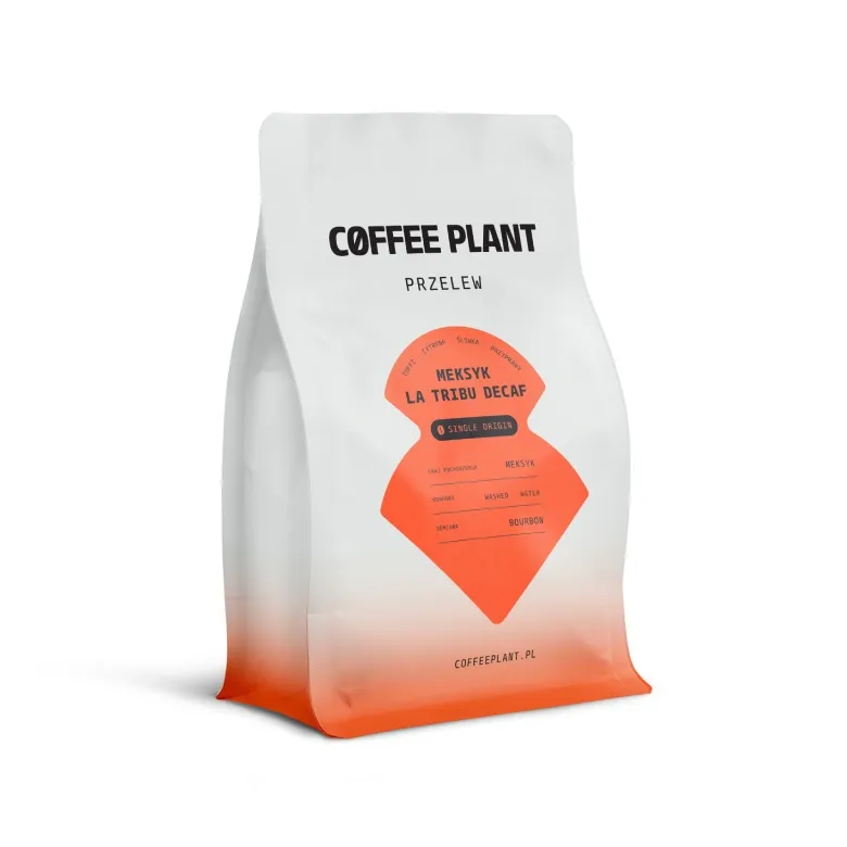 Kawa Ziarnista COFFEE PLANT Meksyk La Tribu Decaf 250g - Kawa Bezkofeinowa