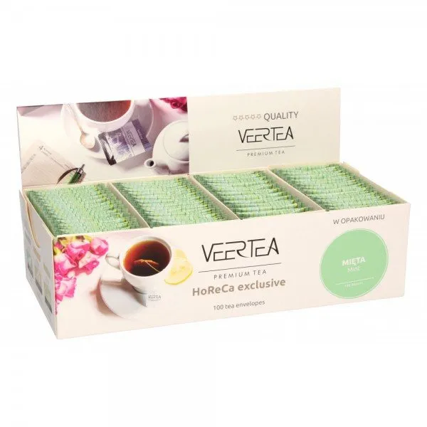 Ziołowa Herbata VEERTEA Mint 100x2g