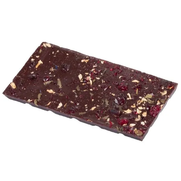 Gorzka Czekolada M.PELCZAR CHOCOLATIER Z Karmelizowną Herbatą Owocową I Kwiatami Jaśminu 85g