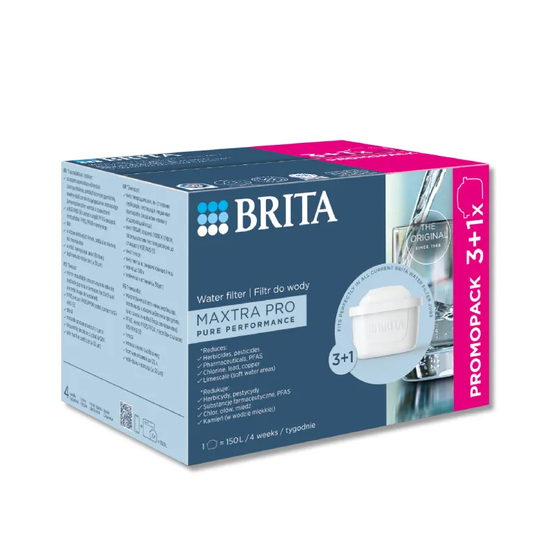 Filtr Wody BRITA MAXTRA PRO Pure Performance 3+1 szt