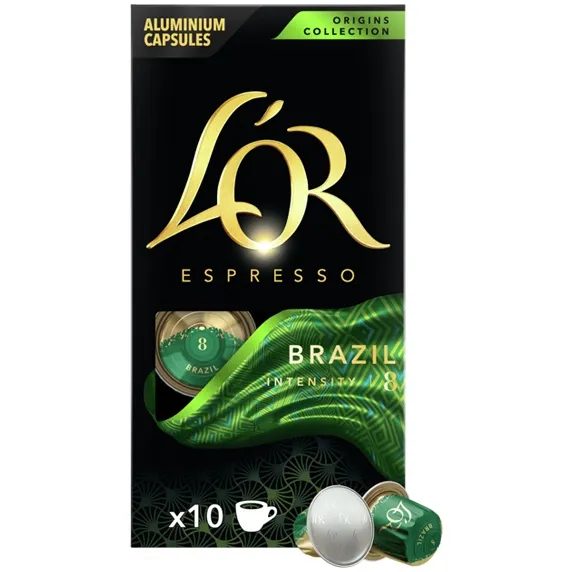 Kapsułki Do Nespresso L'OR Espresso Brazil 10 szt