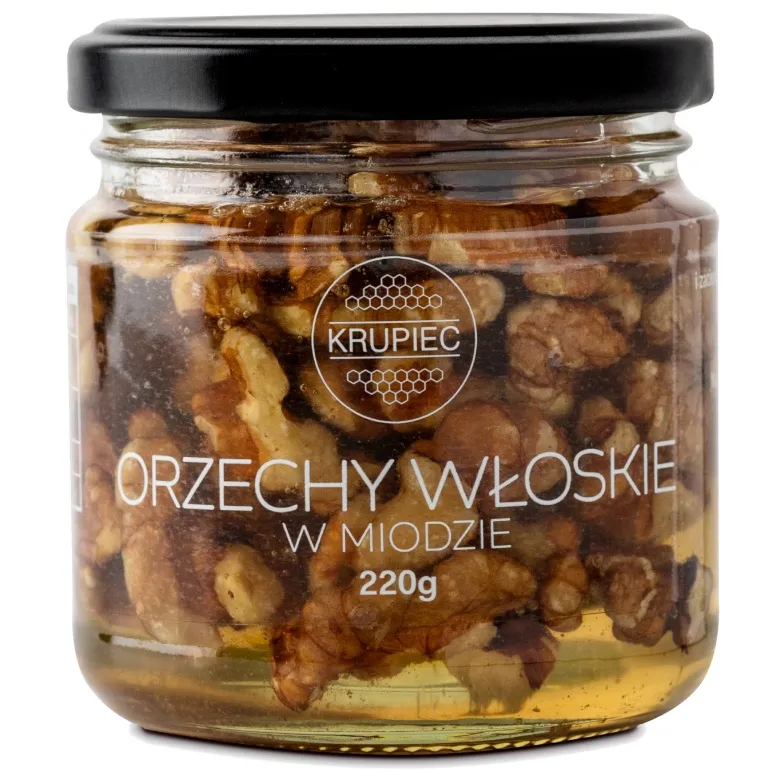 Orzechy Włoskie W Miodzie KRUPIEC 220g