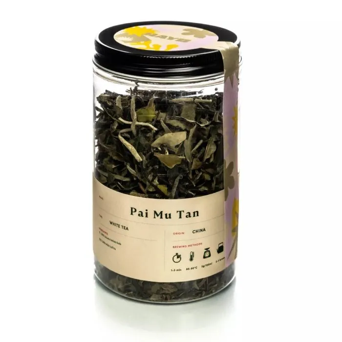 Herbata HAYB Pai Mu Tan 35g - Biała