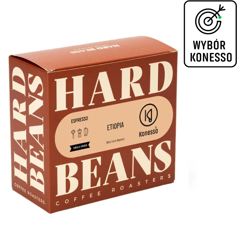 Kawa Ziarnista HARD BEANS Etiopia Bitta Farm Espresso - 250g