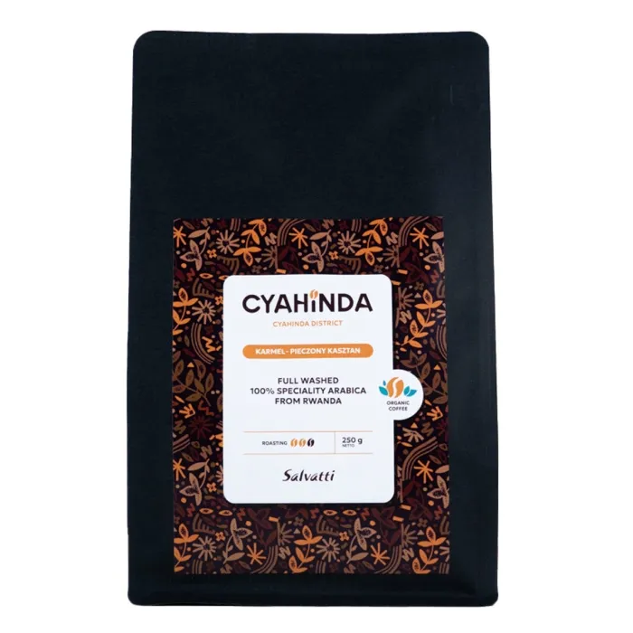 Kawa Ziarnista SALVATTI Cyahinda 250g