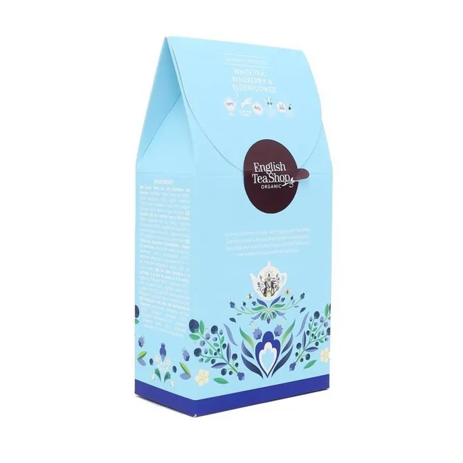 Herbata ENGLISH TEA SHOP White TEA Blueberry & Elderflower 15x2g - Biała