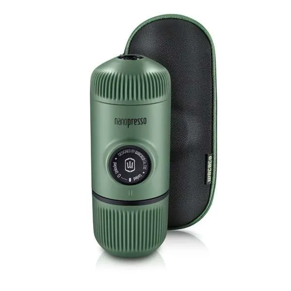 WACACO Nanopresso Elements Moss Green + Etui