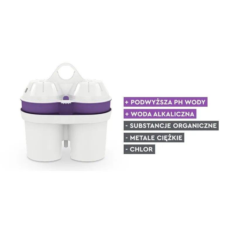 Wkład Filtrujący Wodę BWT Balanced Alkalized + MG2+ - 3 Sztuki