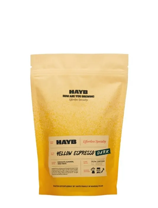 Kawa Ziarnista HAYB DARK Yellow Espresso Blend 250g