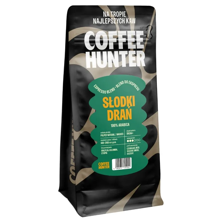 Kawa Ziarnista COFFEE HUNTER Słodki Drań 1kg