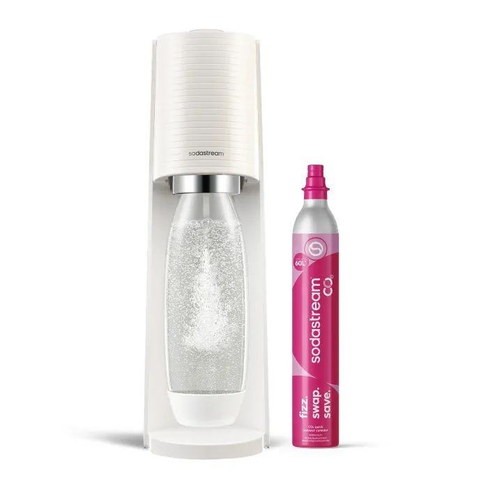 Saturator Do Wody Gazowanej SODASTREAM Terra - Biały Zestaw Startowy