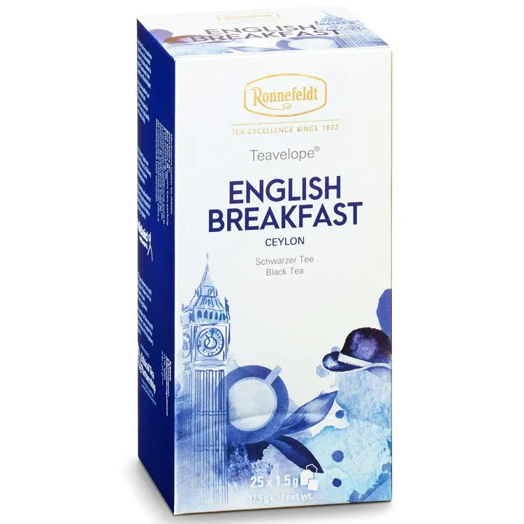 Herbata RONNEFELDT Teavelope English Breakfast 25x1,5g - Czarna