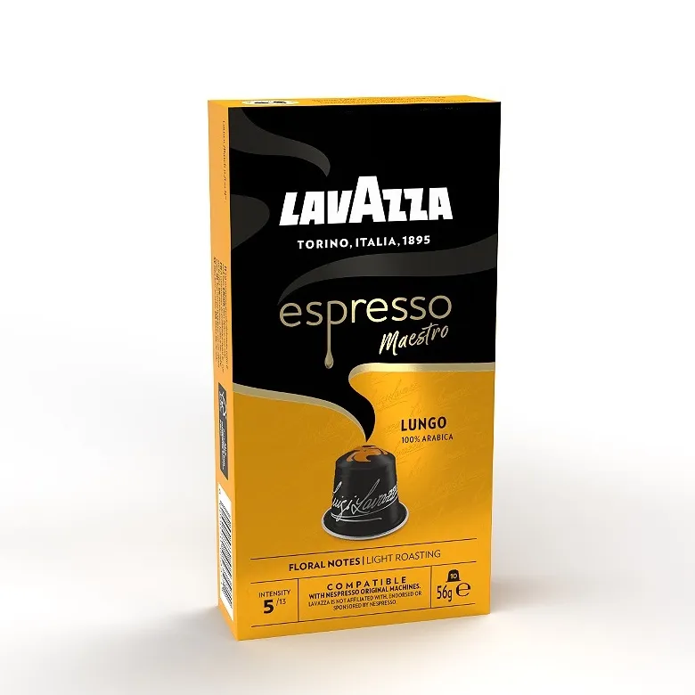 Kapsułki Do Nespresso* LAVAZZA Espresso Maestro Lungo - 10 Sztuk