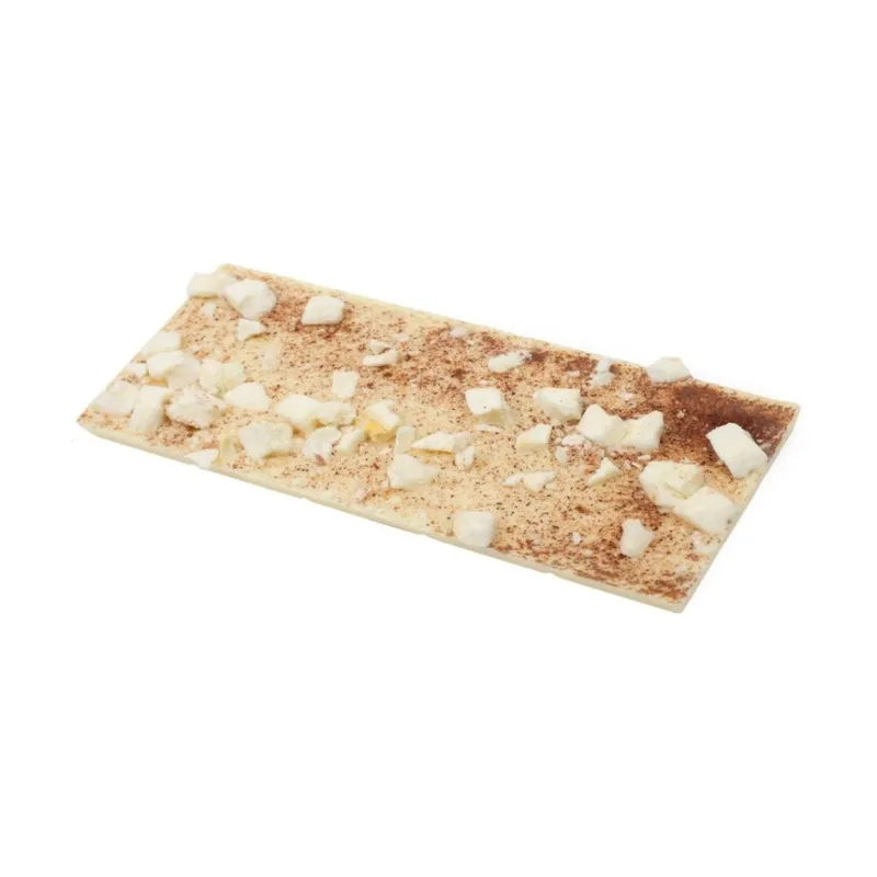 Biała Czekolada M.PELCZAR CHOCOLATIER Desery Świata - Szarlotka 50g