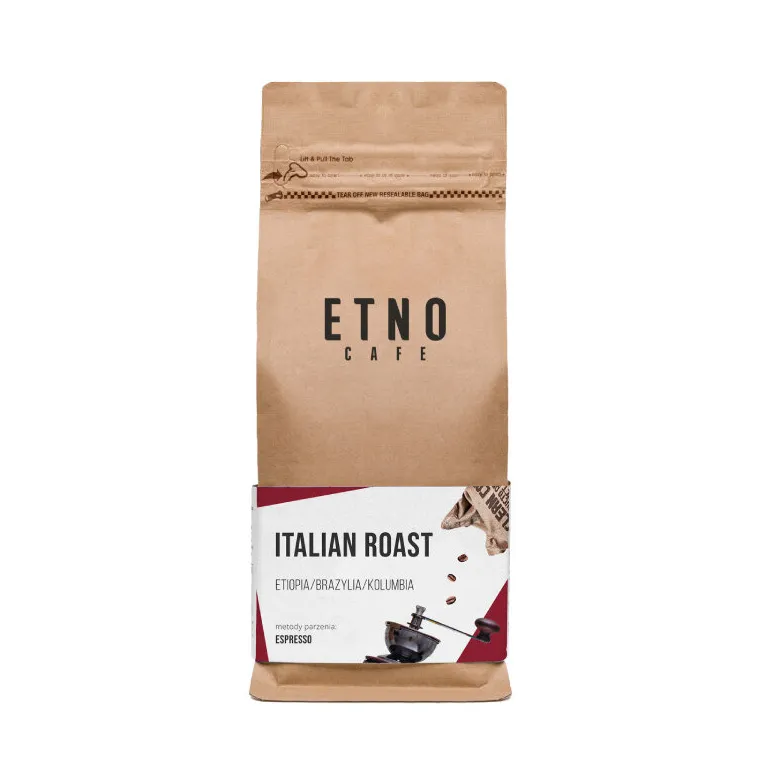 Kawa Ziarnista ETNO CAFE Italian Roast 1kg