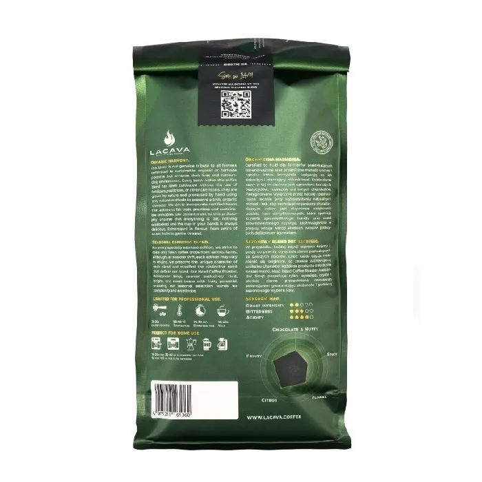 Kawa Ziarnista LACAVA Certified Espresso Blend 1kg