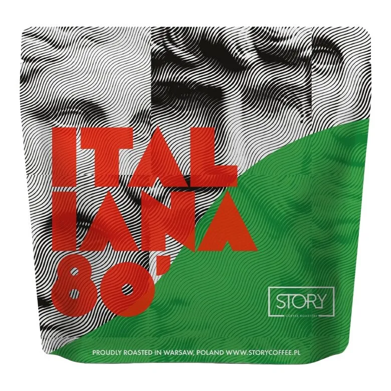 Kawa Ziarnista STORY Italiana 80' ESPRESSO 250g