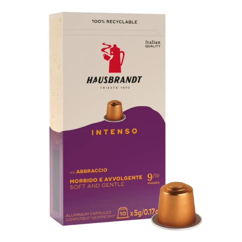Kapsułki Do Nespresso HAUSBRANDT Intenso 10 szt