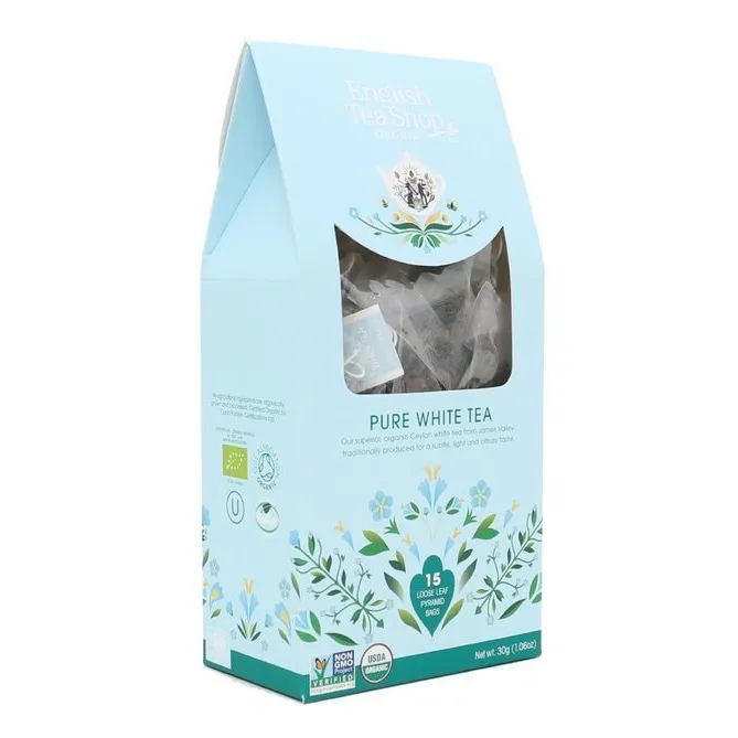 Herbata ENGLISH TEA SHOP Pure White TEA 15x2g - Biała