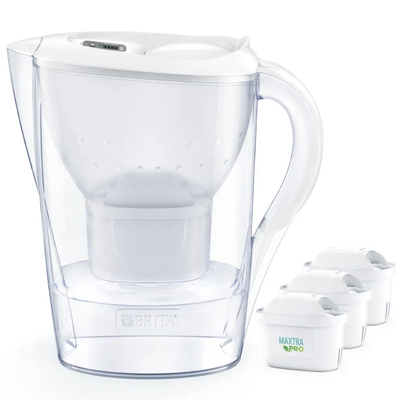 Dzbanek Filtrujący BRITA Marella 2,4l + 3X Wkład MAXTRA PRO Pure Performance - Biały