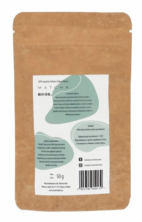 Ceremonialna MATCHA MATCHA Bros. Ceremonialna 50g