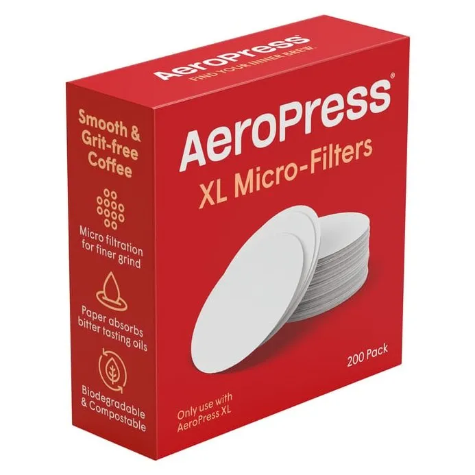 Filtry Papierowe AEROPRESS XL - 200 Sztuk