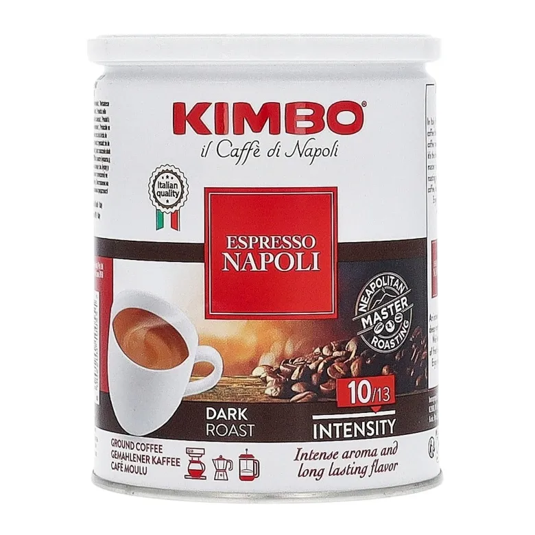 Kawa Mielona KIMBO Espresso Napoli 250g Puszka