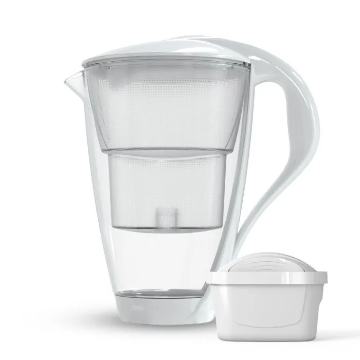 Szklany Dzbanek Filtrujący DAFI Crystal LED 2.0 l + 1 Filtr Unimax - Biały