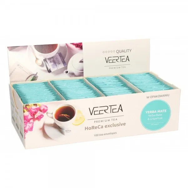 Herbata VEERTEA Yerba Mate & Grapefruit 100x2g
