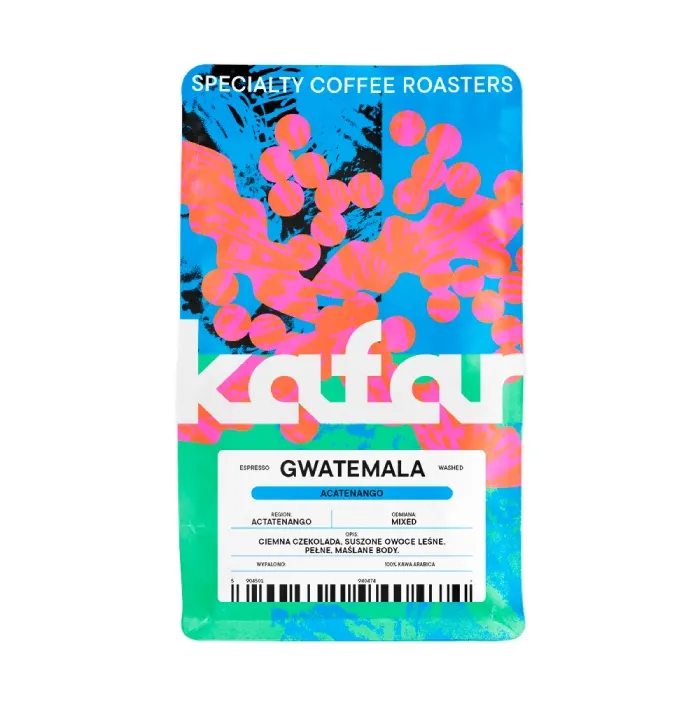 Kawa Ziarnista KAFAR Gwatemala Acatenango 250g
