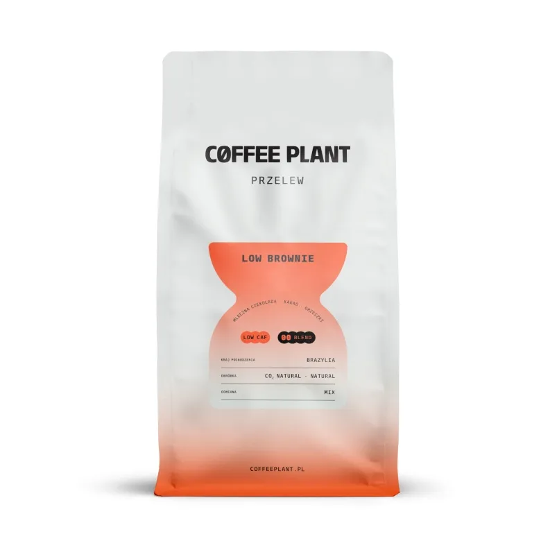 Kawa Ziarnista COFFEE PLANT LOW Brownie 800g