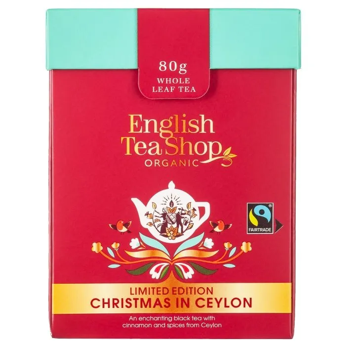 Herbata Świąteczna ENGLISH TEA SHOP Christmas In Ceylon 80g