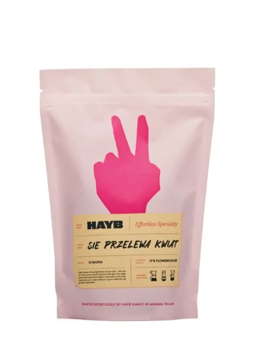 Kawa Ziarnista HAYB Sie Przelewa Kwiat 500g