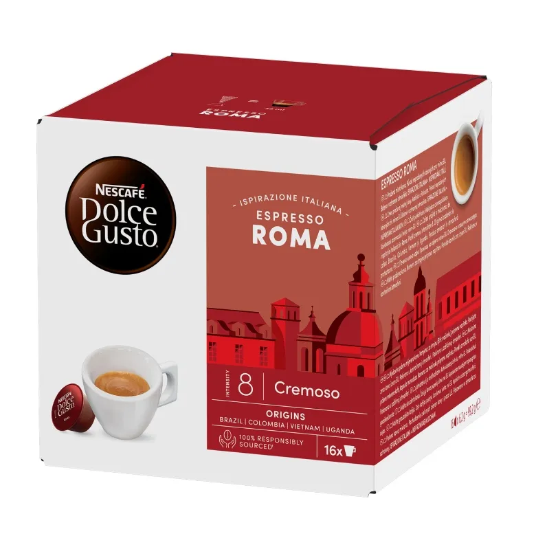 Kapsułki Nescafé Dolce Gusto Espresso Roma 16 Sztuk