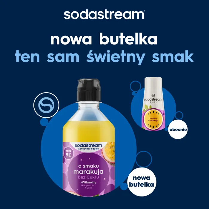 Syrop SODASTREAM Marakuja 440 ml - Bez Cukru